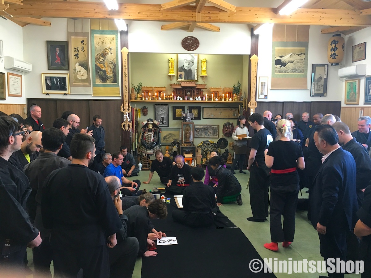 Bujinkan Hombu Dojo 8 avril 2018