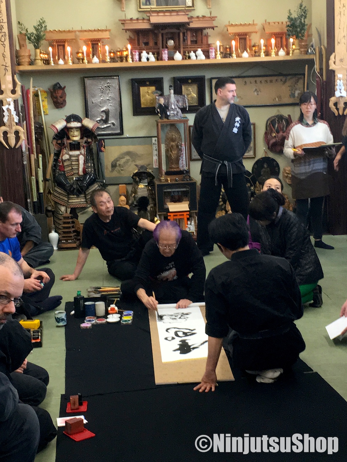 Bujinkan Hombu Dojo 8 avril 2018