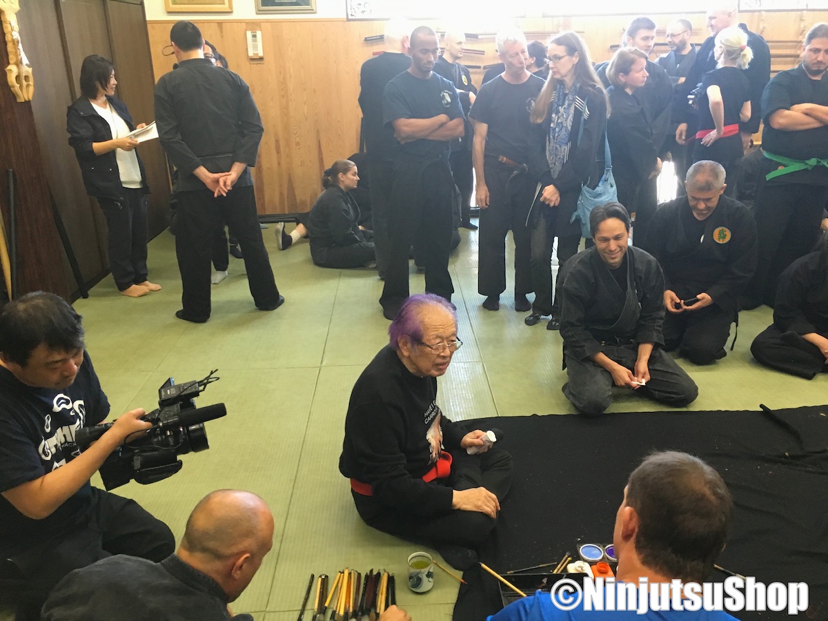 Bujinkan Hombu Dojo 8 avril 2018