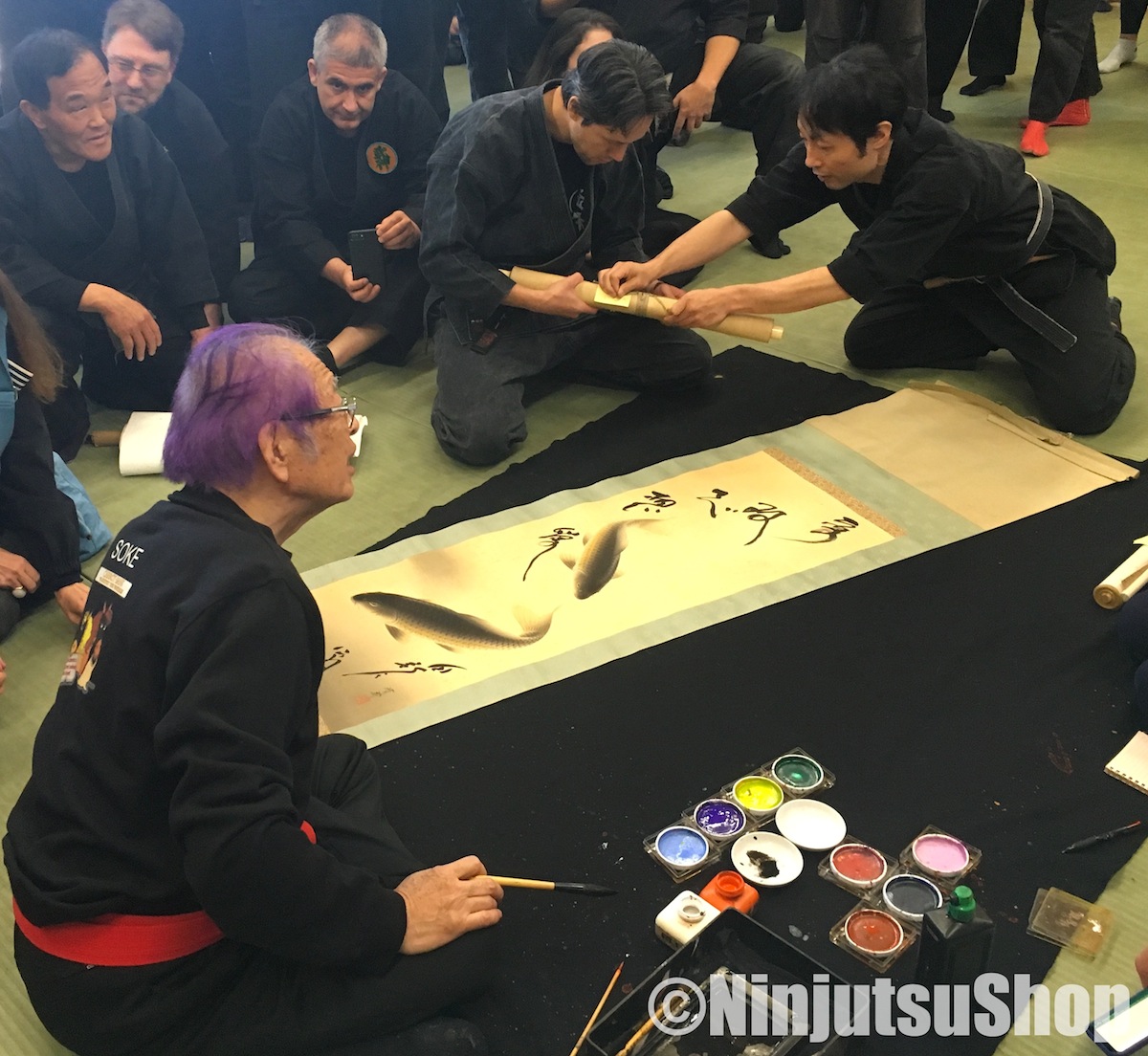 Bujinkan Hombu Dojo 8 avril 2018