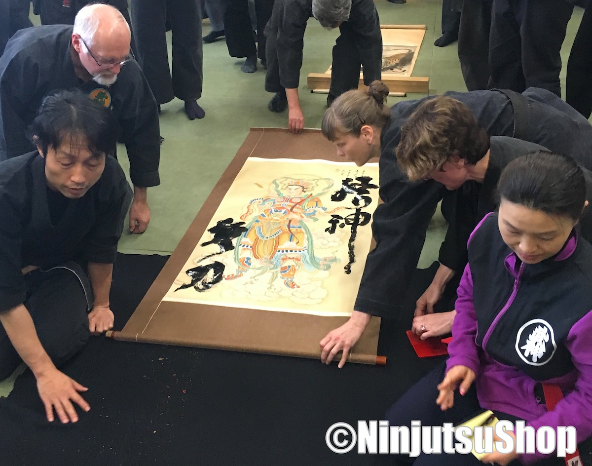 Bujinkan Hombu Dojo 8 avril 2018