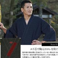 7711 jinbei chijimi ori bujin gara homme made in japan 05