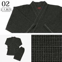 7711 jinbei chijimi ori bujin gara homme made in japan 14
