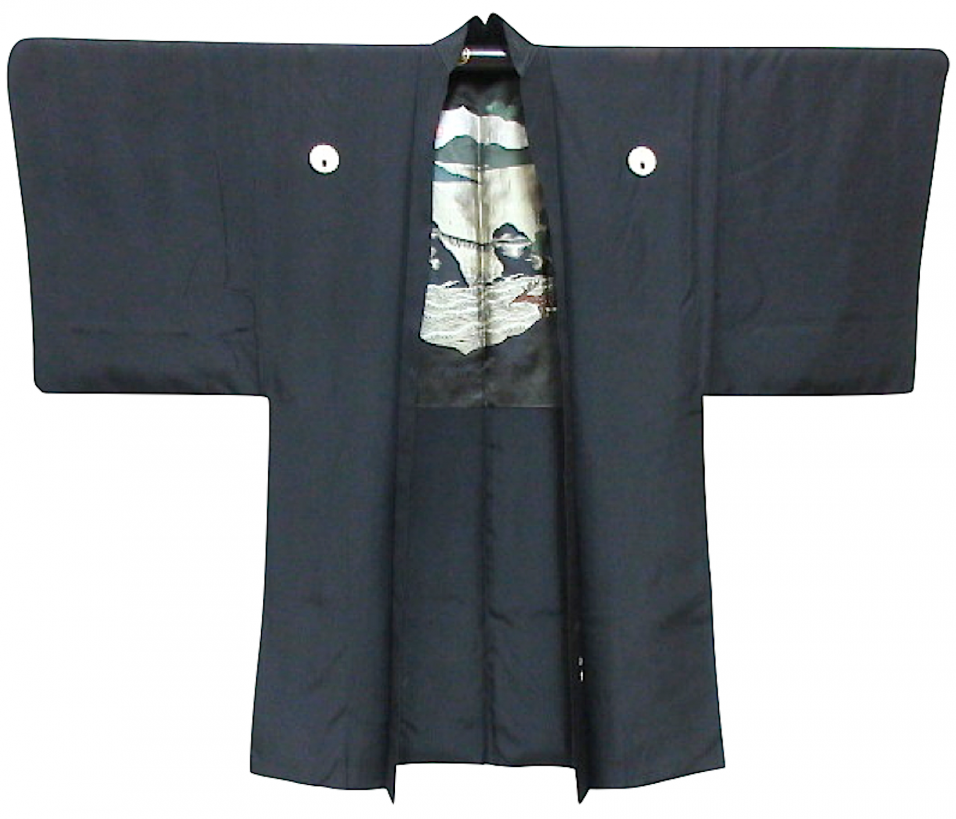 Antique haori samourai meoto iwa ise maruni dakimy