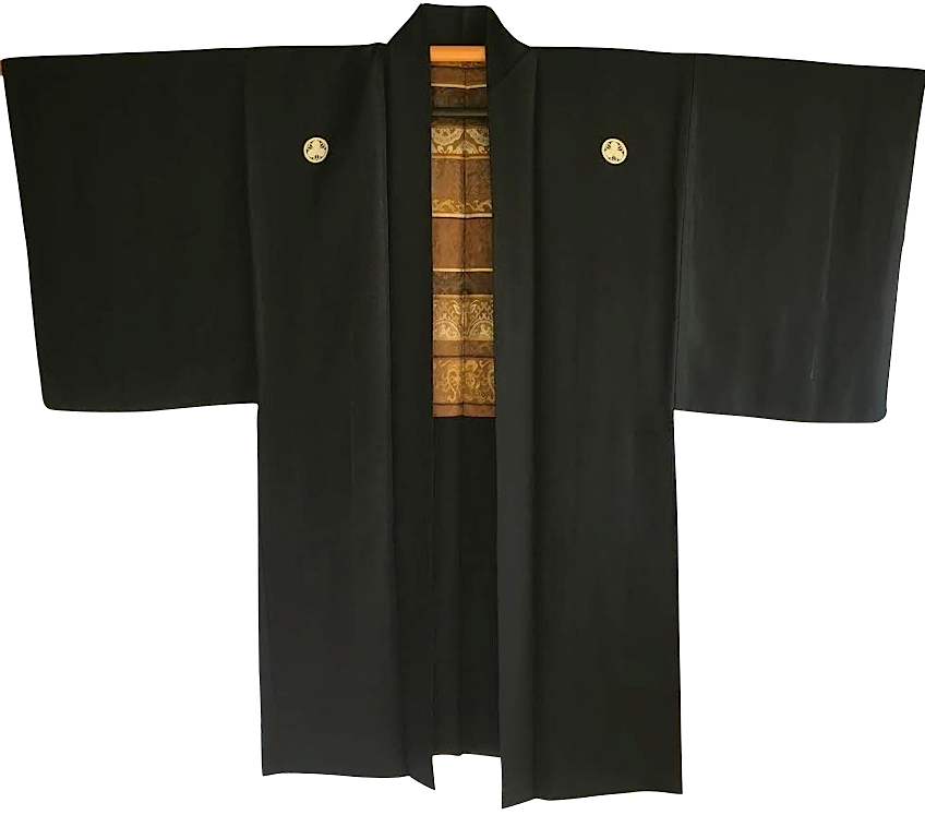 Antique kimono haori nihon oshitsu gara homme1 1