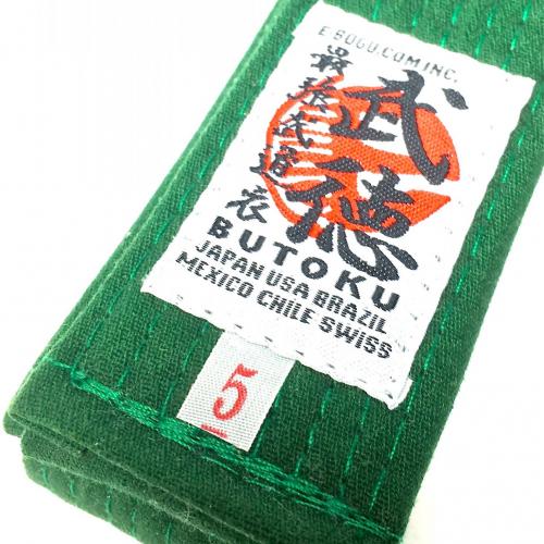 Ceinture vert ninjutsu butoku ninjutsushop