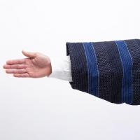 Hanten dobi strip sashiko hiver homme made in japan 1