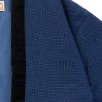 Hanten japonais kame gara bleu hiver homme made in japan jpg 5