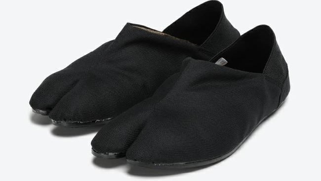 Mannen black tabi shoe marugo1