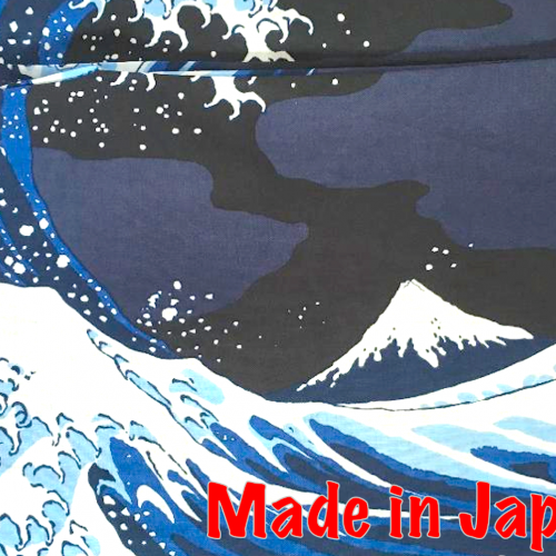 Men s yukata nami hokusai navy blue cotton the great wave of kanagawa6