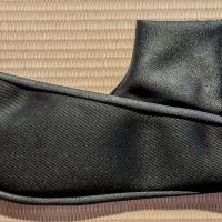 Ninja tabi socks black synthetic leather 4 kohaze made in japan1