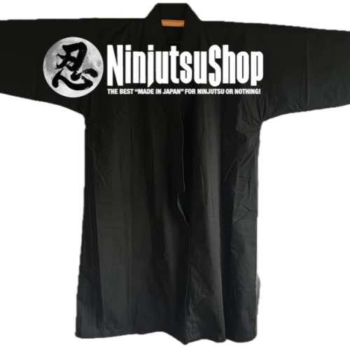 Ninja uwagi jacket black polyester ninjutsushop4