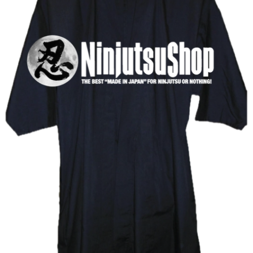 Ninja uwagi jacket black polyester ninjutsushop4