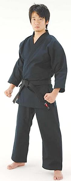 Ninjutsugi isami kb 11 noir coton zoom