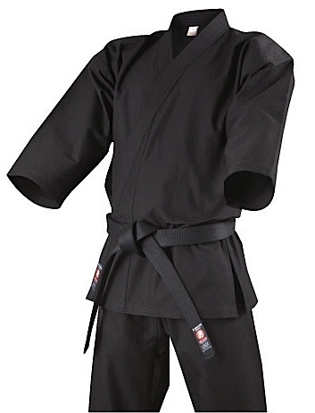 Ninjutsugi isami kb 110 coton noir zoom