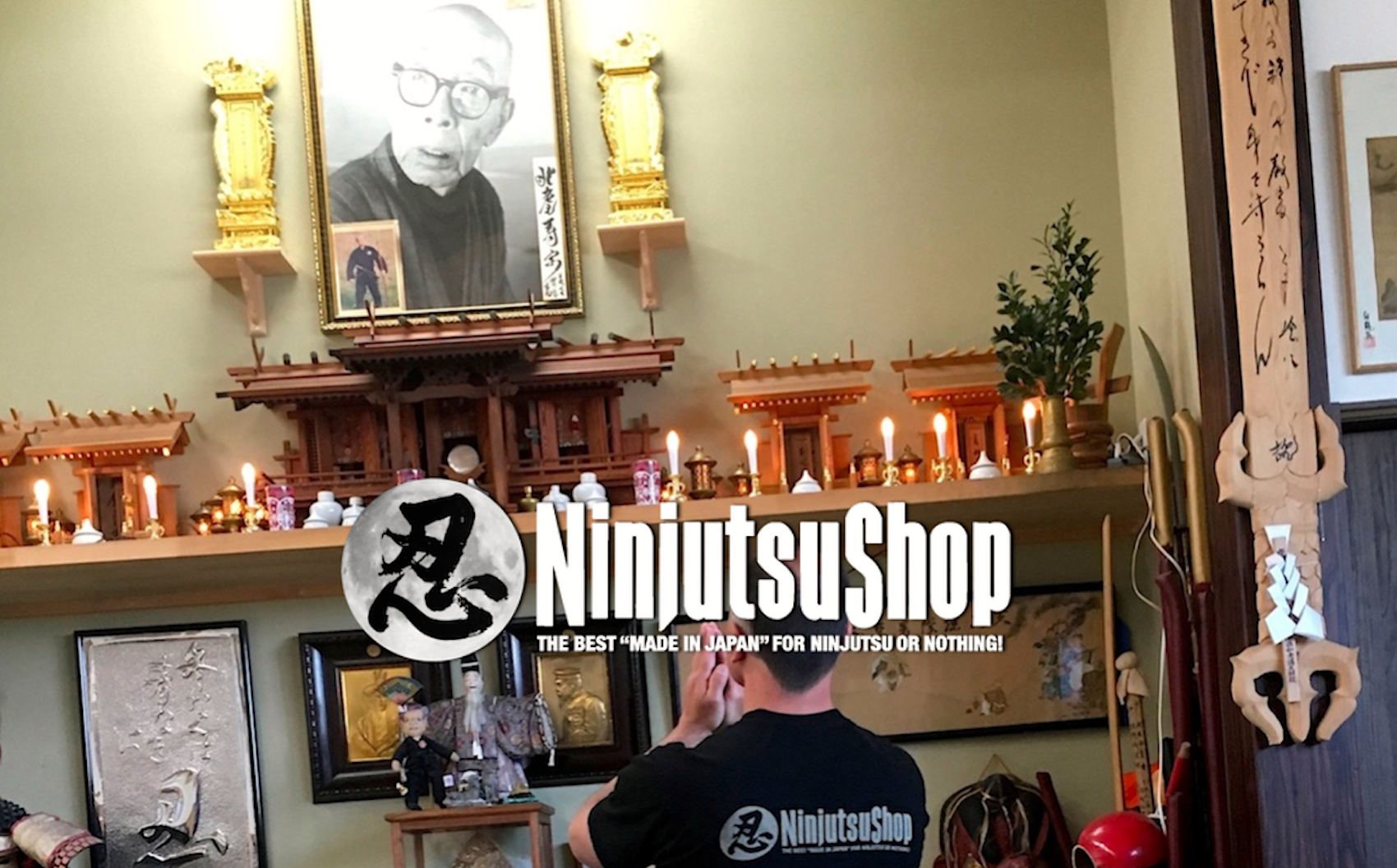 Ninjutsushop com at the bujinkan hombu dojo japan