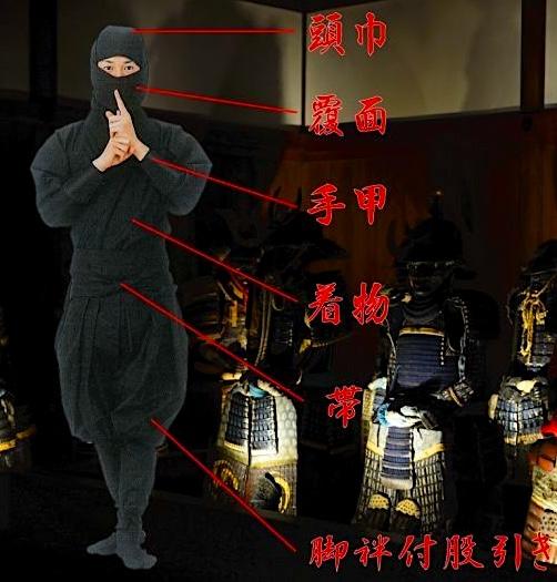 Shinobi shozoku details