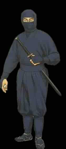 Shinobi shozoku - Ninja Uniform Set