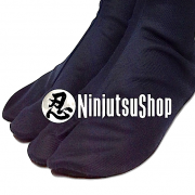 Tabi ninjutsu noir coton made in japan ninjutsushop