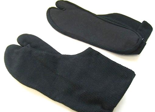 Tabi sashiko noir coton zoom