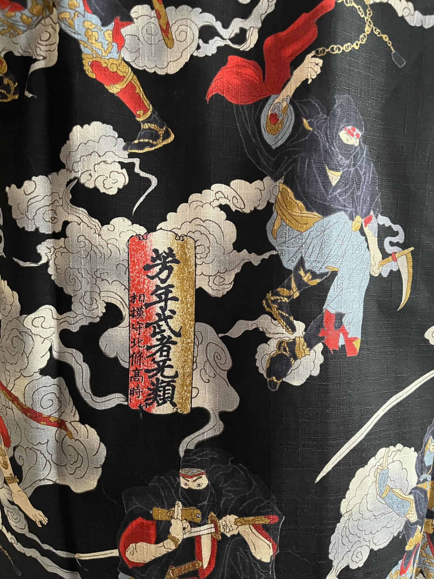 Traditional japanese hanten jacket iga ryu ninja made in japan bujindoshop1