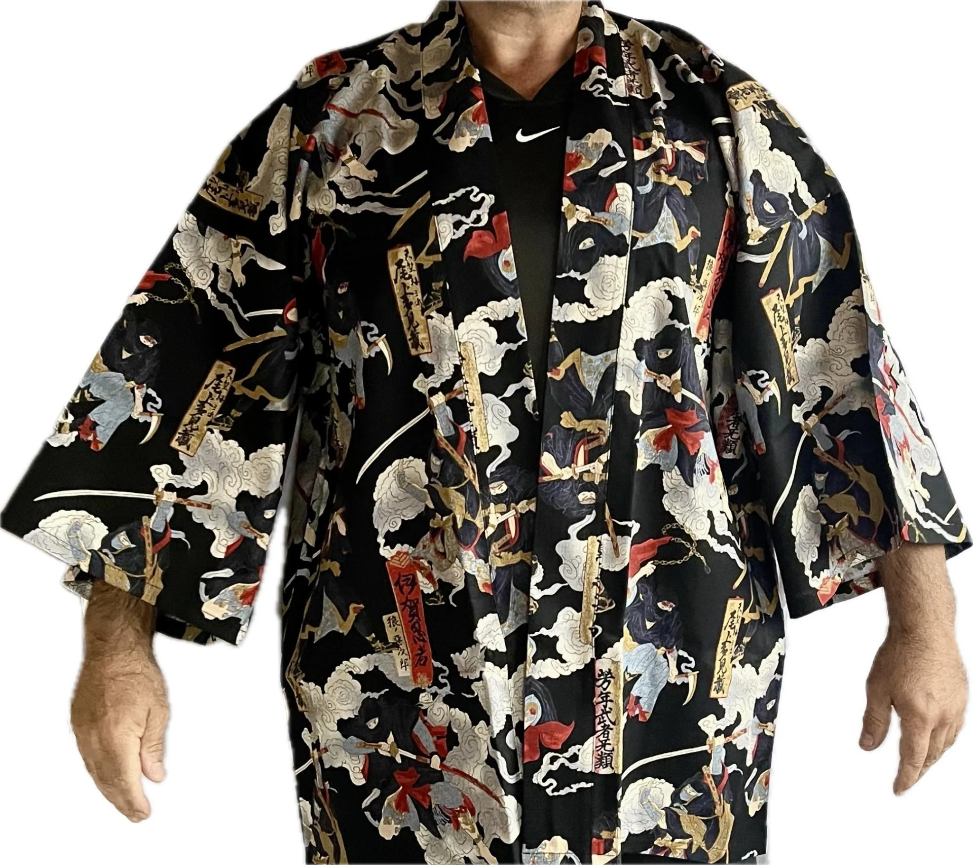 Traditional japanese hanten jacket iga ryu ninja made in japan bujindoshop13