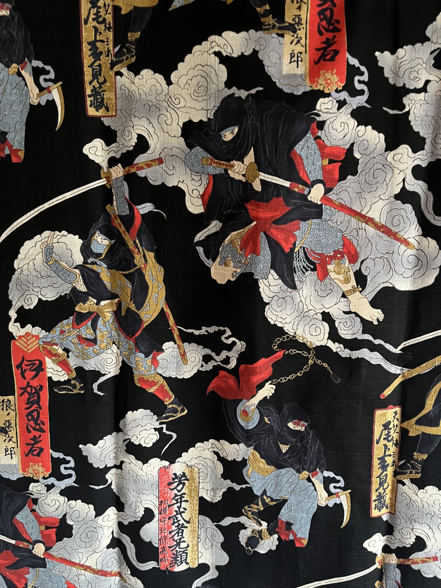 Traditional japanese hanten jacket iga ryu ninja made in japan bujindoshop5