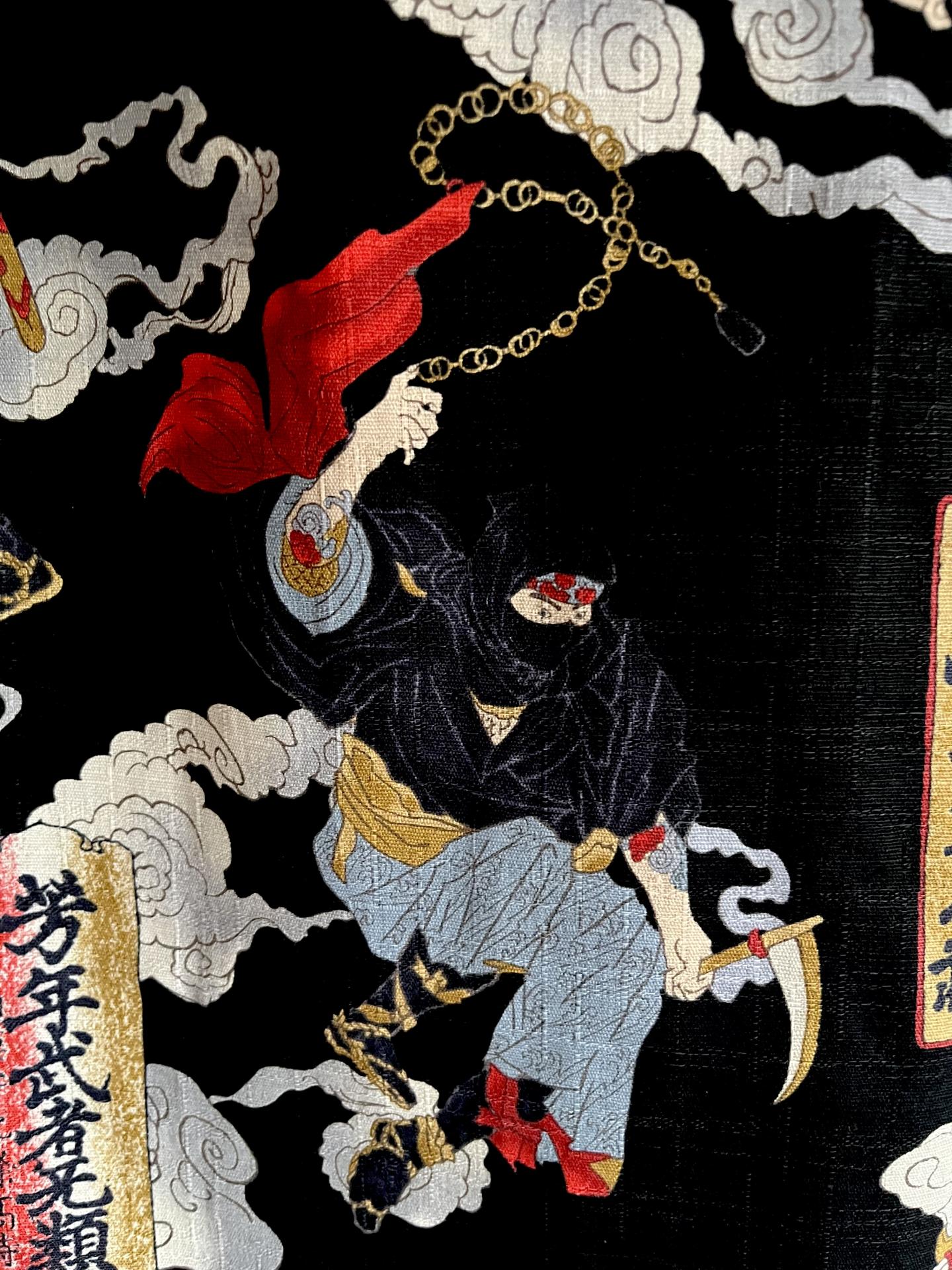 Traditional japanese hanten jacket iga ryu ninja made in japan bujindoshop7