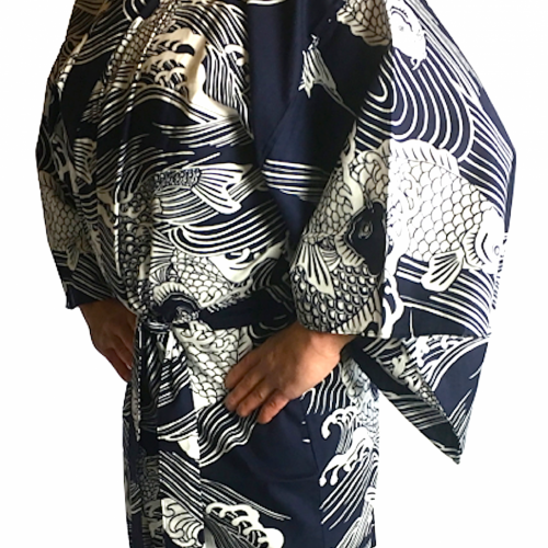 Yukata koi homme kyotokimonoshop